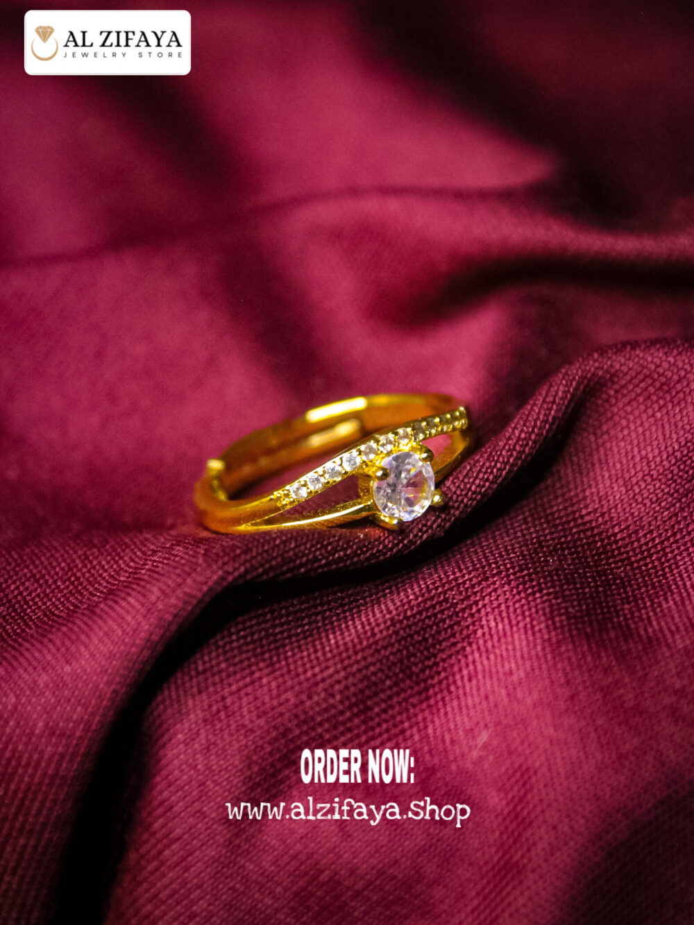 SINGLE STONE STYLE RING